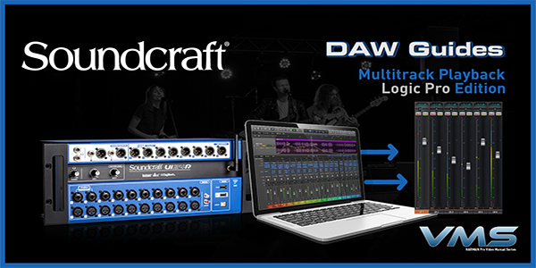 Soundcraft Ui24R | DAW Multitrack Playback (Logic Pro Edition)
